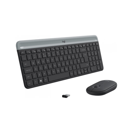 Фото Клавиатура и мышь Logitech MK470 Slim Wireless Desktop